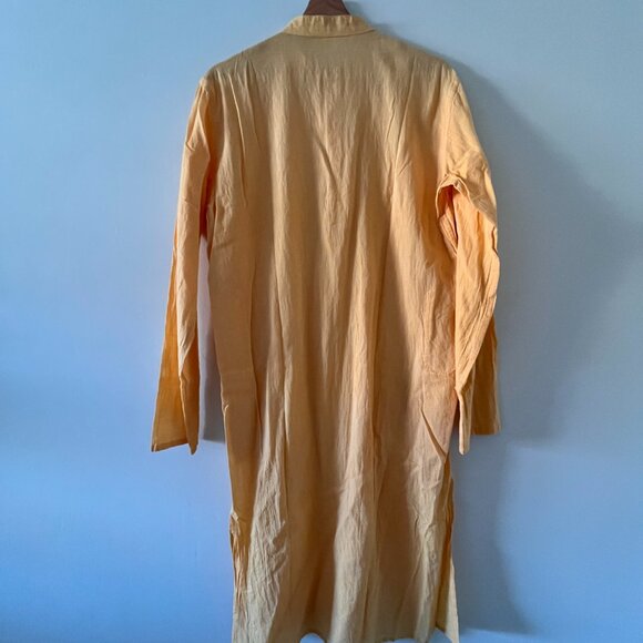 Yellow Kurta Set with pants - Picture 2 of 9